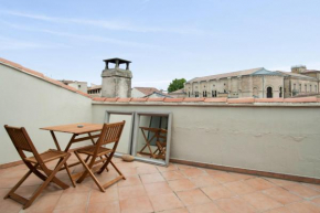 Charming and large duplex flat with beautiful terrace in Avignon